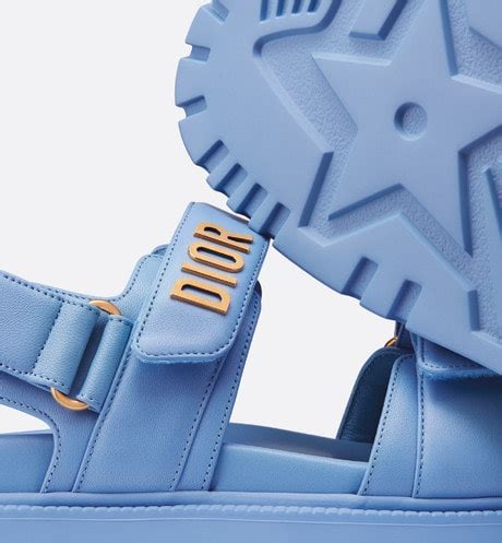 cornflower blue dior|DiorAct Sandal Cornflower Blue Lambskin .